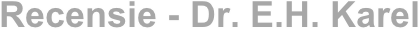 Recensie - Dr. E.H. Karel